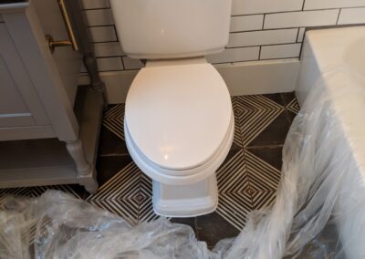 New Toilet Install on new build
